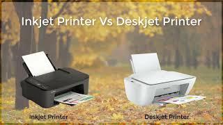 Inkjet Printer Vs Deskjet Printer