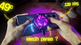 TEST 120 FPS PUBG MOBILE DI INFINIX GT 20 PRO PAKE FANCOOLER NGEFRAME | INFINIX GT 20 PRO PUBG TEST