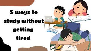 5 ways to study without getting tired#englishstudytips #motivation #english #dreamchaser