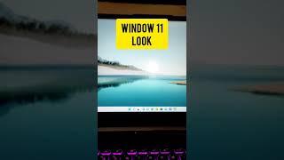 Window 11 first look | #shortvideo #youtubeshort