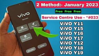 2 Method 2023:- Vivo Y18, Y15, Y11, Y12, Y16, Y19, Y17 All Type Password, Pattern Lock Remove #Vivo