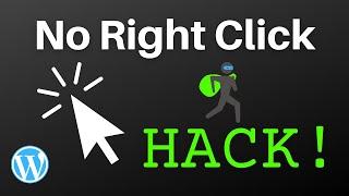 Why WordPress No Right Click Plugins are Mostly Useless