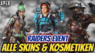 ALLE SKINS VOM RAIDERS COLLECTION EVENT / Apex Legends Season 11 (deutsch)