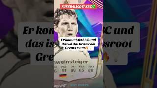 Er kommt als SBC und das ist das Grassroot Greats Team #eafc #ultimateteam