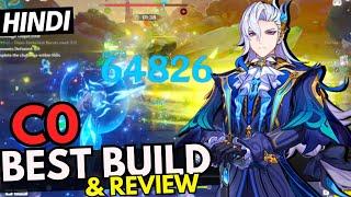 [Hindi] Neuvillette Worth it (Neuvillette C0 Review & Best Build) Genshin Impact