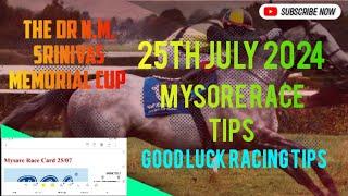 Mysore Race Tips and Selection The DR N.M. Srinivas Memorial Cup
