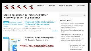 IOTransfer 3 PRO Coupon Code