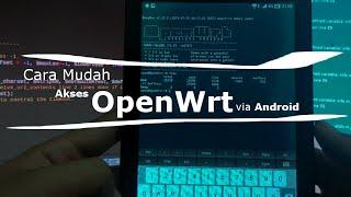 Access OpenWrt Router via Android Device