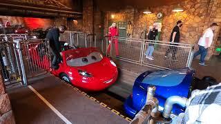 DISNEY CALIFORNIA ADVENTURE LIGHTING MCQUEEN RADIATOR SPRINGS RACERS FULL RIDE