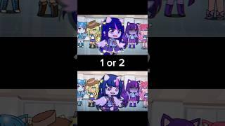 1 or 2 ‼️ || New Students Meme || Mlp Gacha Life/Club #mlp #gacha #trend