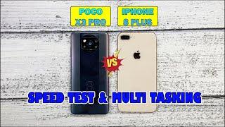 In 2024, Apple Iphone 8 Plus  vs Xiaomi Poco X3 Pro Speed Test And Multi - Tasking Comparison!