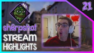 sh6rpshot STREAM HIGHLIGHTS #21 - DBD HACKERS, VALORANT, RAGES & More!