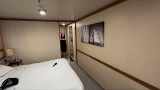 P&O Azura balcony  ￼Cabin review R708   Cruise ship tour ￼