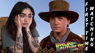 Back to the Future 3 STRESSED ME OUT (First time watching & Reaction)