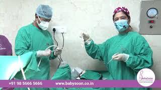 Ovum pickup/Egg collection in IVF by Dr. Jyoti Bali, Director, Babysoon fertility and IVF center