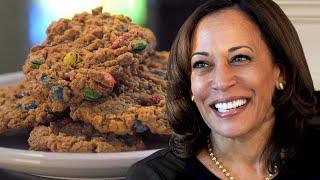 Kamala Harris Bakes Monster Cookies In Iowa