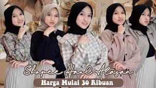 SHOPEE HAUL BAJU / ATASAN MURAH Mulai Dari 30 Ribuan | Tutut Arinda Herawati