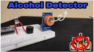 Alcohol Detector Using Arduino and Mq3  Sensor || With free code Circuit diagram ||
