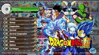 Dragon Ball Super Mugen V6 | 365 Characters Game Offline [Android & PC]