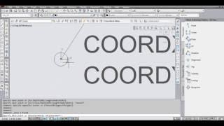 The creation of dynamic block "leader with the coordinates" (stretch, flip, visibility)