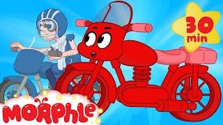 My Red Motorbike's Big Chase - My Magic Pet Morphle Motorbike and Vehicle Videos For Kids