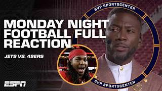 MONDAY NIGHT FOOTBALL RECAP  Jordan Mason SHINES, Aaron Rodgers is BACK & MORE | SC with SVP