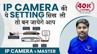 ip cctv camera installation training in hindi | ip camera installation in hindi