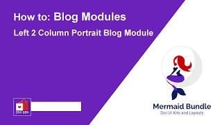 How to Modify - Left 2 Column Portrait Blog Module - Divi Blog Layouts