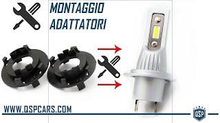 Come Posizionare Lampadina LED H7 su Adattatori Portalampada PER Hyundai Kia QualitySpCars | QSPCARS