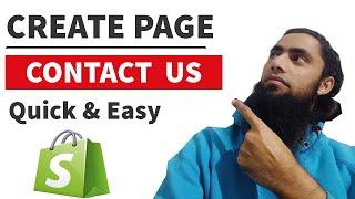 How to Create Contact Us Page in Shopify | ️100% Secure Contact Form