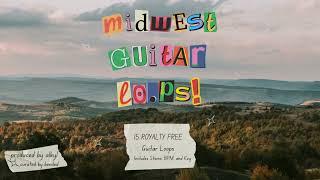 [15] ROYALTY FREE Midwest Emo Guitar Loop Kit | Emotional Hyperpop Guitar Loop Kit
