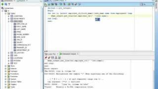 Oracle PLSQL tutorial - loops