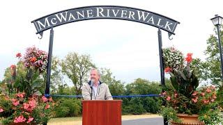 Dedication of the McWane River Walk