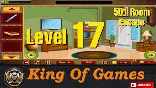 501 Rooms Escape Game. Level 17. Let's play with @King_of_Games110
