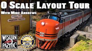 WP & SP O Scale Layout Tour with Mike Andrews