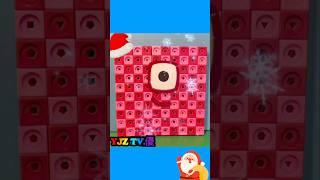 Numberblocks learning counting 0-100 merry Christmas from Numberblocks toy #shorts