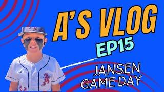 A's Vlog Series Episode 15 #grwm #gameday #baseball #youtuber