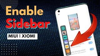 How to enable "Sidebar" #miui12 #miui13 #xiomi