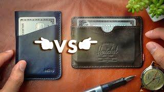 Bellroy Card Sleeve vs Herschel Charlie - Slim Wallet Review + GIVEAWAY!