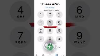 Falling - Trevor Daniel | IPhoneDial Version (Easy) #shorts