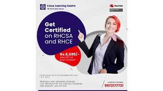 RHCSA RHCE Certification at Offer price | Skill Up & Get high paid jobs | *Till Dec10, 2021