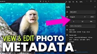 How To View & Edit Photo MetaData (EXIF Data) in Windows PC