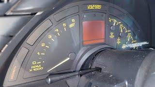 Replacing the Abandoned 40th Anniversry Corvette Speedometer Assembly