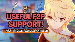 A COMPLETE Guide & Meta Analysis on the Pyro Traveler! | Best Builds - Weapons, Artifacts, Teams