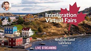 Recorded Session of Virtual Immigration Fair Newfoundland and Labrador Canada