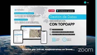 Gestión de Datos Geodésicos (TOPOAPP Mettatec)