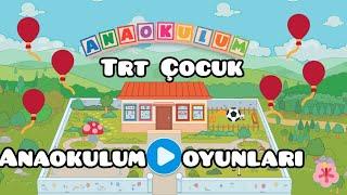 TRT Çocuk Oyunları | TRT Çocuk Anaokulum Uygulaması | Oyun Dünyası | Oyun Oyna