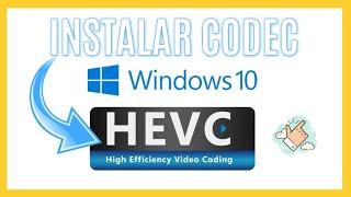  Como instalar Codec HEVC  