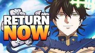 GLOBAL GEAR FARMING & NEW/RETURNING PLAYER REWARDS *BUFFED*! COME BACK NOW! | Black Clover Mobile