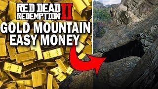 A Mountain Of Gold Bars! High Stakes Treasure Map! Red Dead Redemption 2 Easy Money [RDR2]